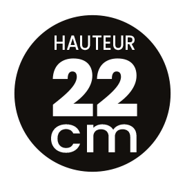 vignette hauteur 22 cm
