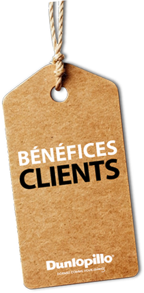 Logo bénéfice client