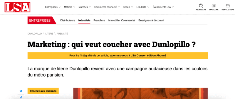 Article LSA