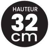 vignette hauteur 32 cm