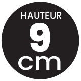 vignette hauteur 9 cm
