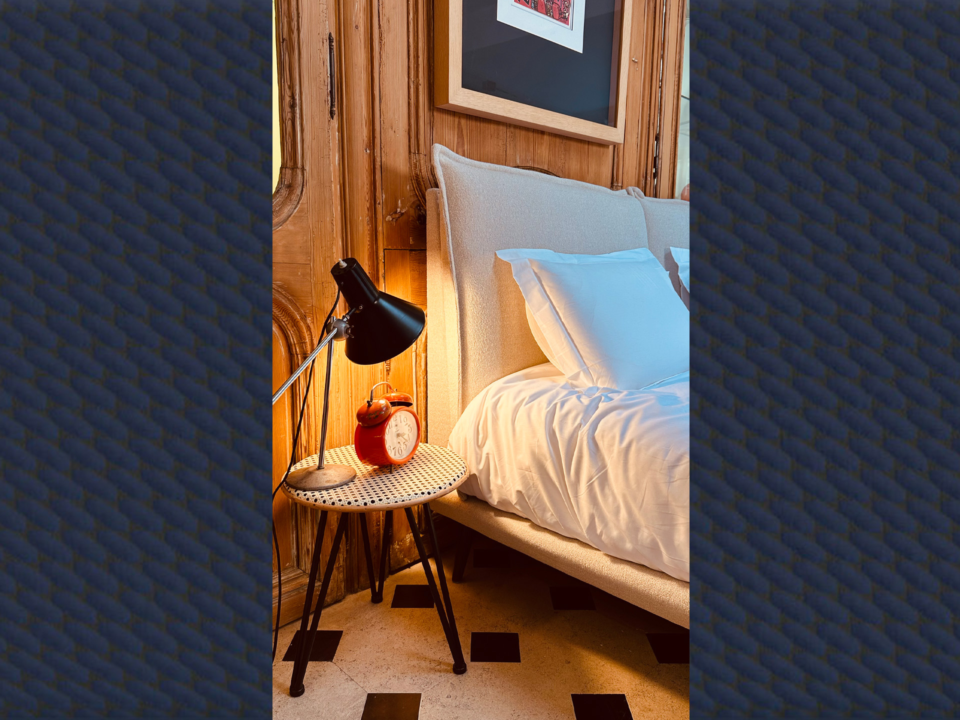 Sommier Dunlopillo Lit Confort. Vue d'ambiance