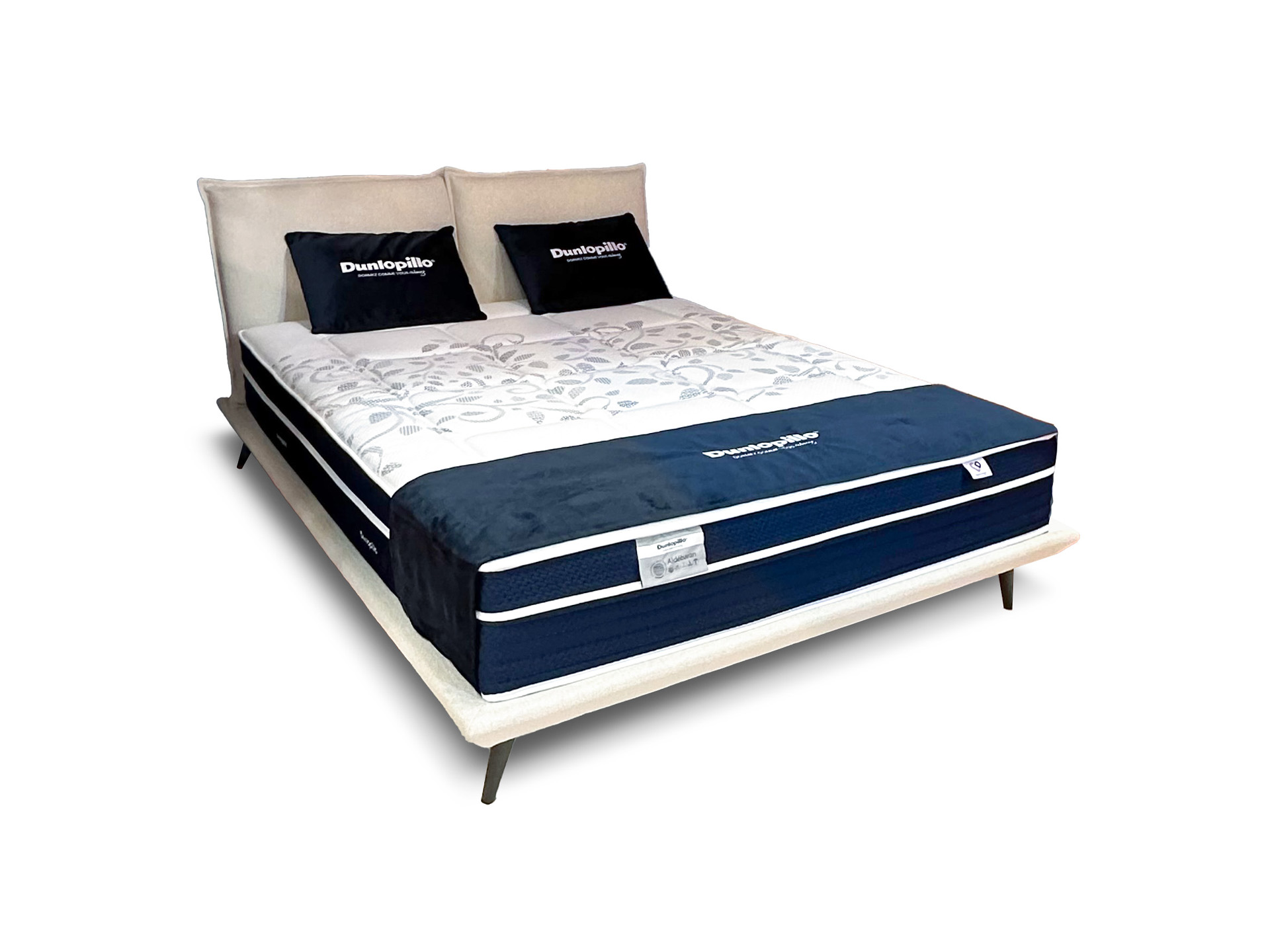 Sommier Dunlopillo Lit Confort sommier + tête de lit
